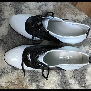 Ellie high heeled Saddleshoes